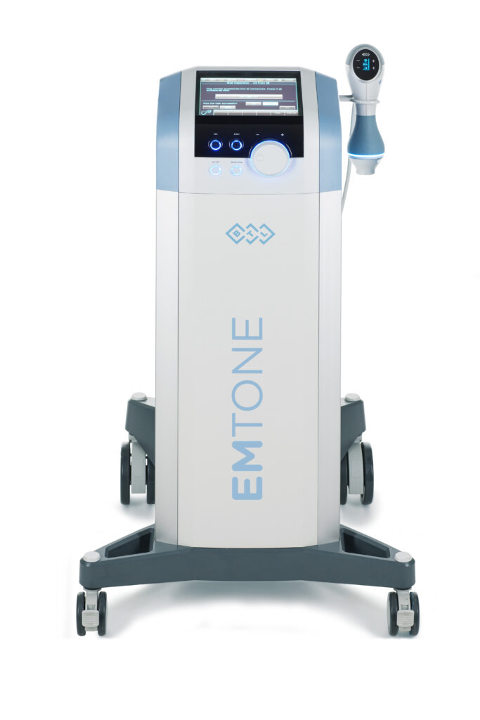 A photo of the Emtone machine.