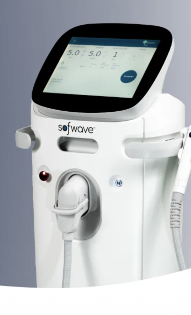 A photo of the Sofwave machine.